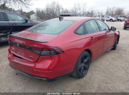 Lot #3051092386 2024 HONDA ACCORD HYBRID SPORT-L