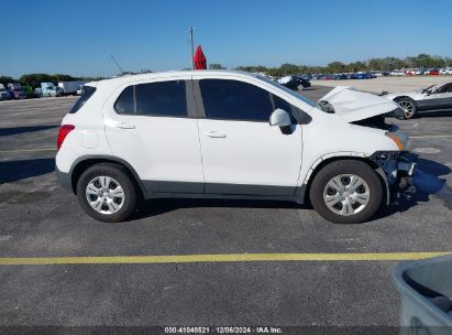 Lot #3034050247 2016 CHEVROLET TRAX 1LS