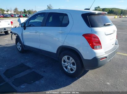 Lot #3034050247 2016 CHEVROLET TRAX 1LS