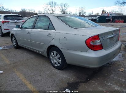 Lot #3035080168 2003 TOYOTA CAMRY LE