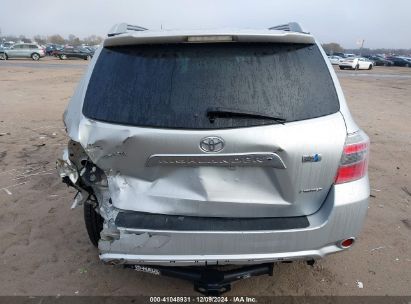 Lot #3052079969 2008 TOYOTA HIGHLANDER HYBRID LIMITED