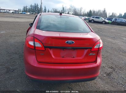 Lot #3035092218 2012 FORD FIESTA SE