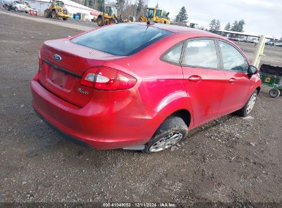 Lot #3035092218 2012 FORD FIESTA SE