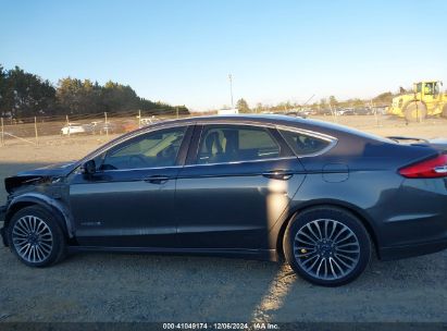 Lot #3042555126 2017 FORD FUSION HYBRID TITANIUM