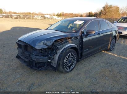 Lot #3042555126 2017 FORD FUSION HYBRID TITANIUM