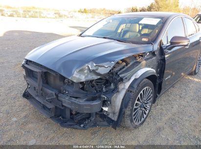 Lot #3042555126 2017 FORD FUSION HYBRID TITANIUM