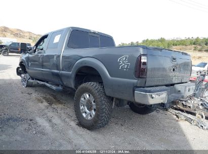 Lot #3050073425 2016 FORD F-250 LARIAT