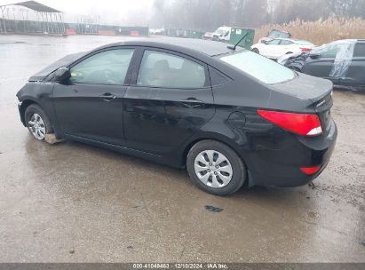 Lot #3034050212 2017 HYUNDAI ACCENT SE