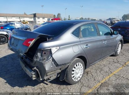 Lot #3035707925 2016 NISSAN SENTRA S