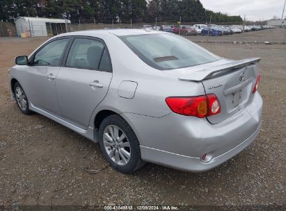 Lot #3042555125 2010 TOYOTA COROLLA S