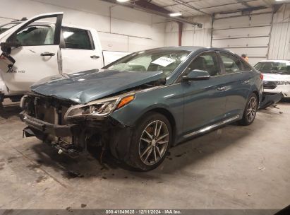 Lot #3052079942 2015 HYUNDAI SONATA SPORT 2.0T