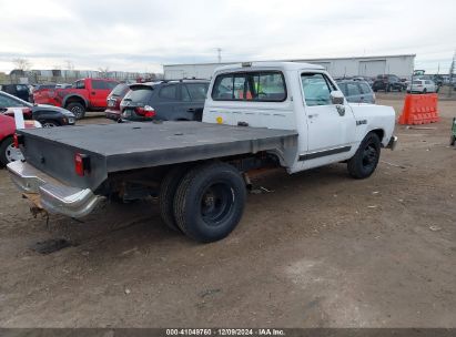 Lot #3035080157 1990 DODGE D-SERIES D200/D250