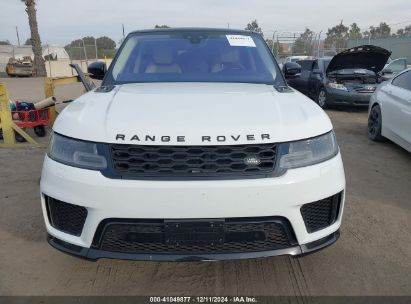 Lot #3056478115 2019 LAND ROVER RANGE ROVER SPORT HSE MHEV