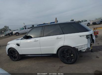 Lot #3056478115 2019 LAND ROVER RANGE ROVER SPORT HSE MHEV