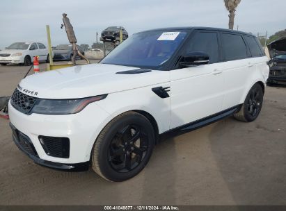 Lot #3056478115 2019 LAND ROVER RANGE ROVER SPORT HSE MHEV