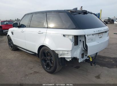 Lot #3056478115 2019 LAND ROVER RANGE ROVER SPORT HSE MHEV