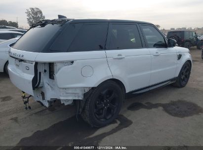 Lot #3056478115 2019 LAND ROVER RANGE ROVER SPORT HSE MHEV