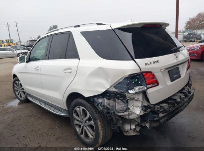 Lot #3035707923 2017 MERCEDES-BENZ GLE 350