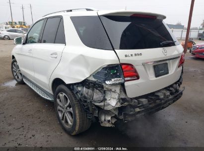 Lot #3035707923 2017 MERCEDES-BENZ GLE 350