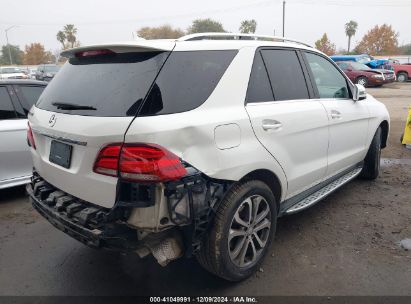 Lot #3035707923 2017 MERCEDES-BENZ GLE 350