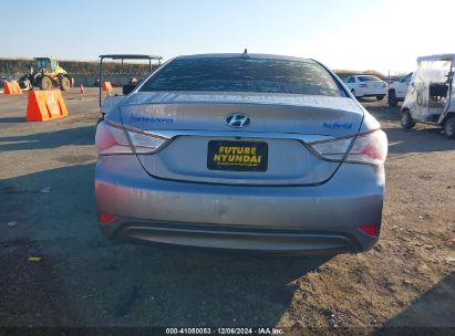 Lot #3035092191 2015 HYUNDAI SONATA HYBRID