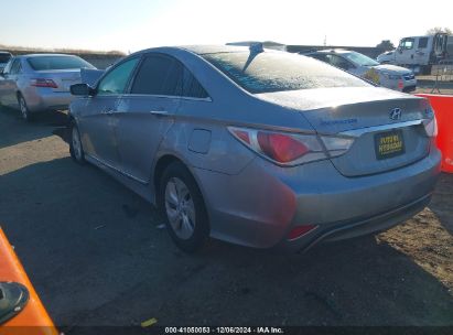 Lot #3035092191 2015 HYUNDAI SONATA HYBRID