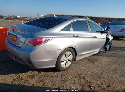 Lot #3035092191 2015 HYUNDAI SONATA HYBRID