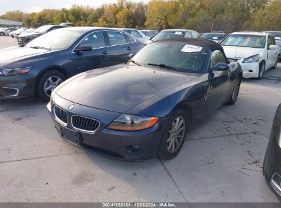 Lot #3042559621 2004 BMW Z4 2.5I