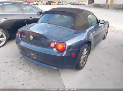 Lot #3042559621 2004 BMW Z4 2.5I