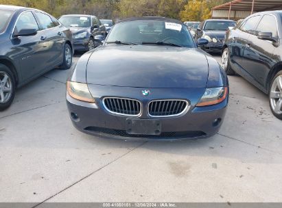 Lot #3042559621 2004 BMW Z4 2.5I