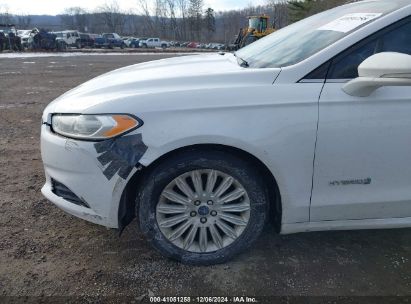 Lot #3037523836 2016 FORD FUSION HYBRID SE