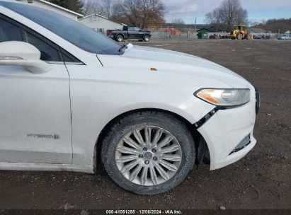 Lot #3037523836 2016 FORD FUSION HYBRID SE