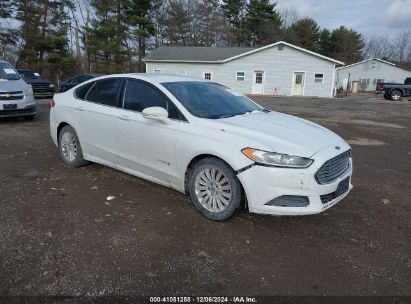 Lot #3037523836 2016 FORD FUSION HYBRID SE