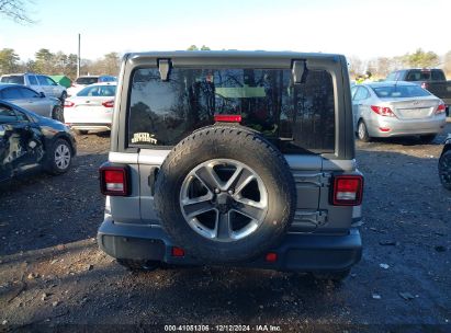 Lot #3052072218 2020 JEEP WRANGLER UNLIMITED SAHARA 4X4