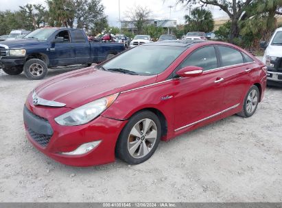 Lot #3037536803 2012 HYUNDAI SONATA HYBRID