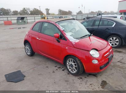 Lot #3052079898 2012 FIAT 500C POP