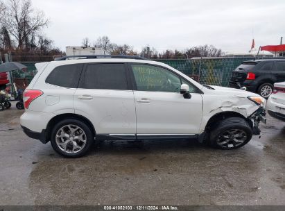 Lot #3034050105 2015 SUBARU FORESTER 2.5I TOURING