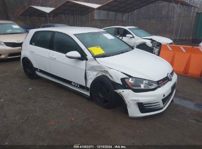 Lot #3037536764 2016 VOLKSWAGEN GOLF GTI S 4-DOOR