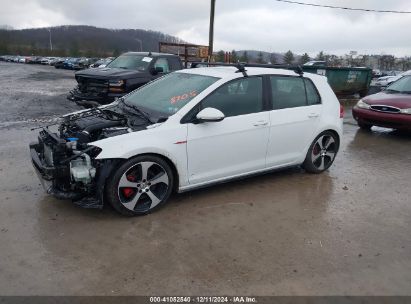 Lot #3054286216 2015 VOLKSWAGEN GOLF GTI 2.0T S 4-DOOR