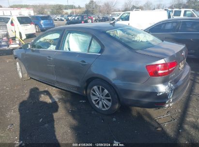 Lot #3036721895 2015 VOLKSWAGEN JETTA 1.8T SE