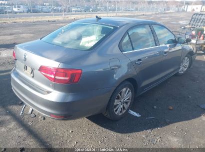 Lot #3036721895 2015 VOLKSWAGEN JETTA 1.8T SE