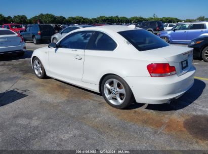 Lot #3034050063 2009 BMW 128I