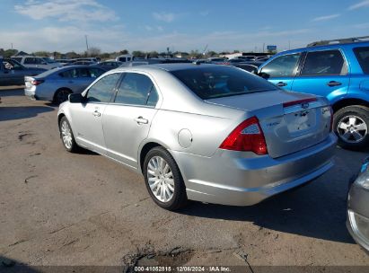 Lot #3035080105 2012 FORD FUSION HYBRID