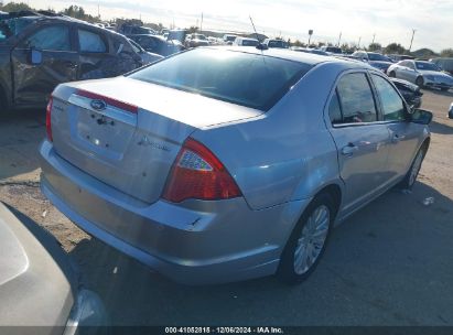 Lot #3035080105 2012 FORD FUSION HYBRID