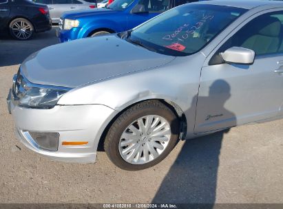 Lot #3035080105 2012 FORD FUSION HYBRID