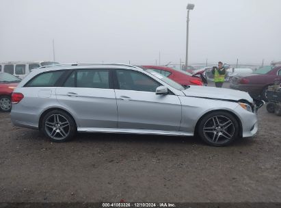 Lot #3046376464 2014 MERCEDES-BENZ E 350 4MATIC