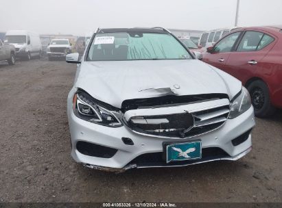 Lot #3046376464 2014 MERCEDES-BENZ E 350 4MATIC