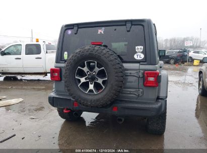 Lot #3052072363 2019 JEEP WRANGLER UNLIMITED RUBICON 4X4