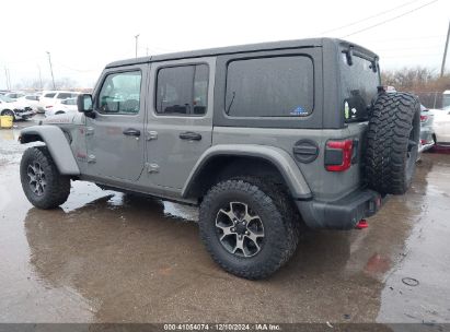 Lot #3052072363 2019 JEEP WRANGLER UNLIMITED RUBICON 4X4