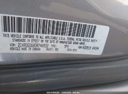 Lot #3053066200 2013 DODGE GRAND CARAVAN CREW